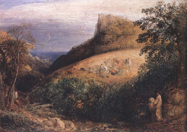 Samuel Palmer A Pastoral Scene